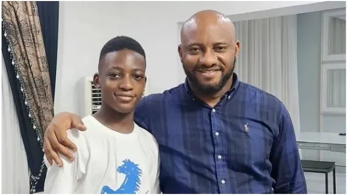Kambilinachukwu Edochie and father