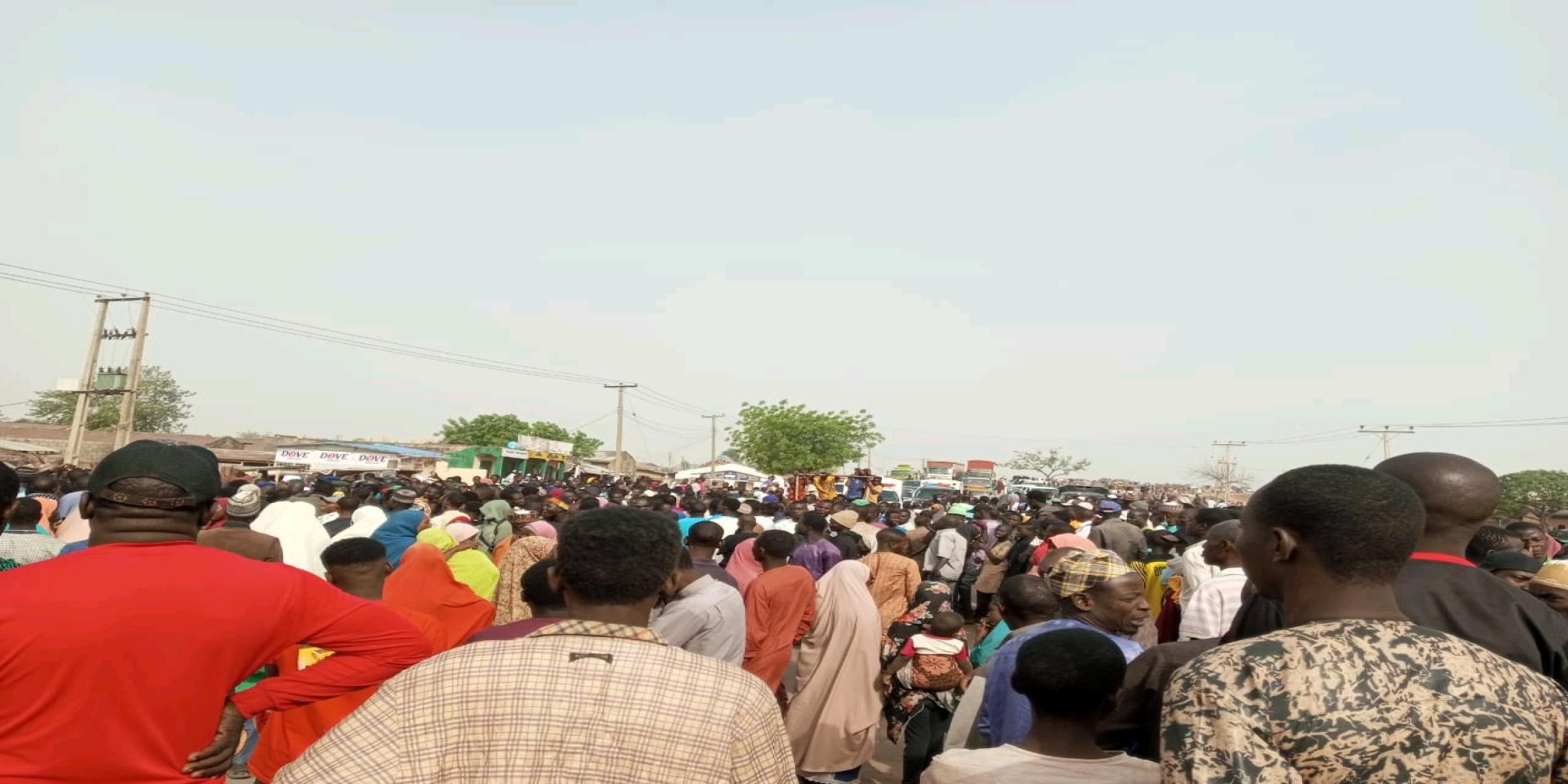 Police Fire Gunshots As Angry Women-led Protest Intensified Over Rising Costs Of Living In Nigeria