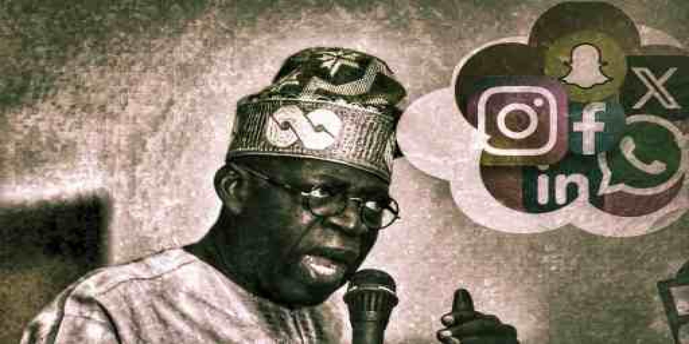 Bola Ahmed Tinubu Reveals Next Plan for Social Media Calling it 'Societal Menace' 