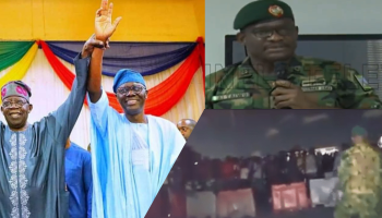 Bombshell! Exposed Video of Nigerian Army being unhappy with Babajide Sanwo-Olu over End Sars Lekki shooting resurfaces