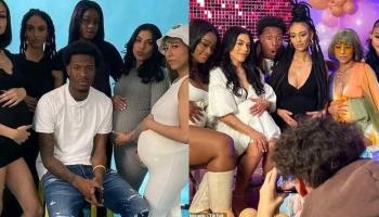 How did this 29-year-old persuade all five pregnant girlfriends to hold a joint baby shower?